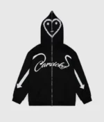 Carsicko-Love-Spread-Full-Zip-Hoodie-BLACK