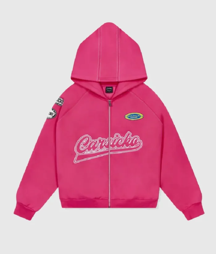 Carsicko Racing Club Hoodie Pink