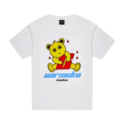 Carsicko Cs Ftp Bear Graphic Tee (White)