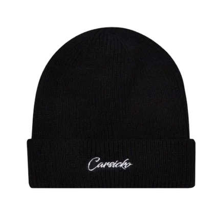 Carsicko Cs Signature Logo Flip Beanie (Black)